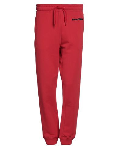 Moschino Man Pants Red Size 34 Cotton