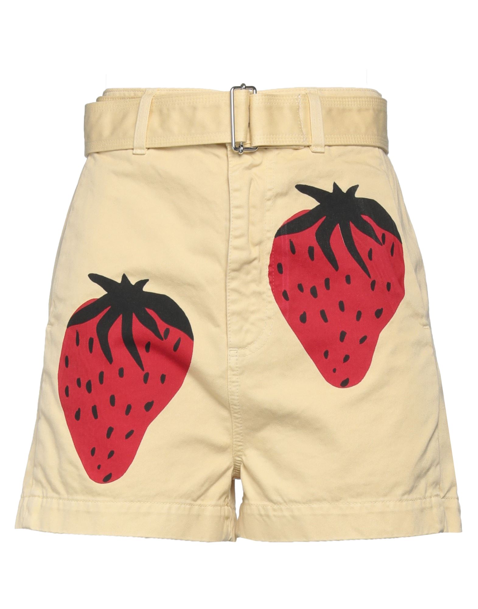 Jw Anderson J.w. Anderson 'strawberry' Bermuda Shorts In Beige