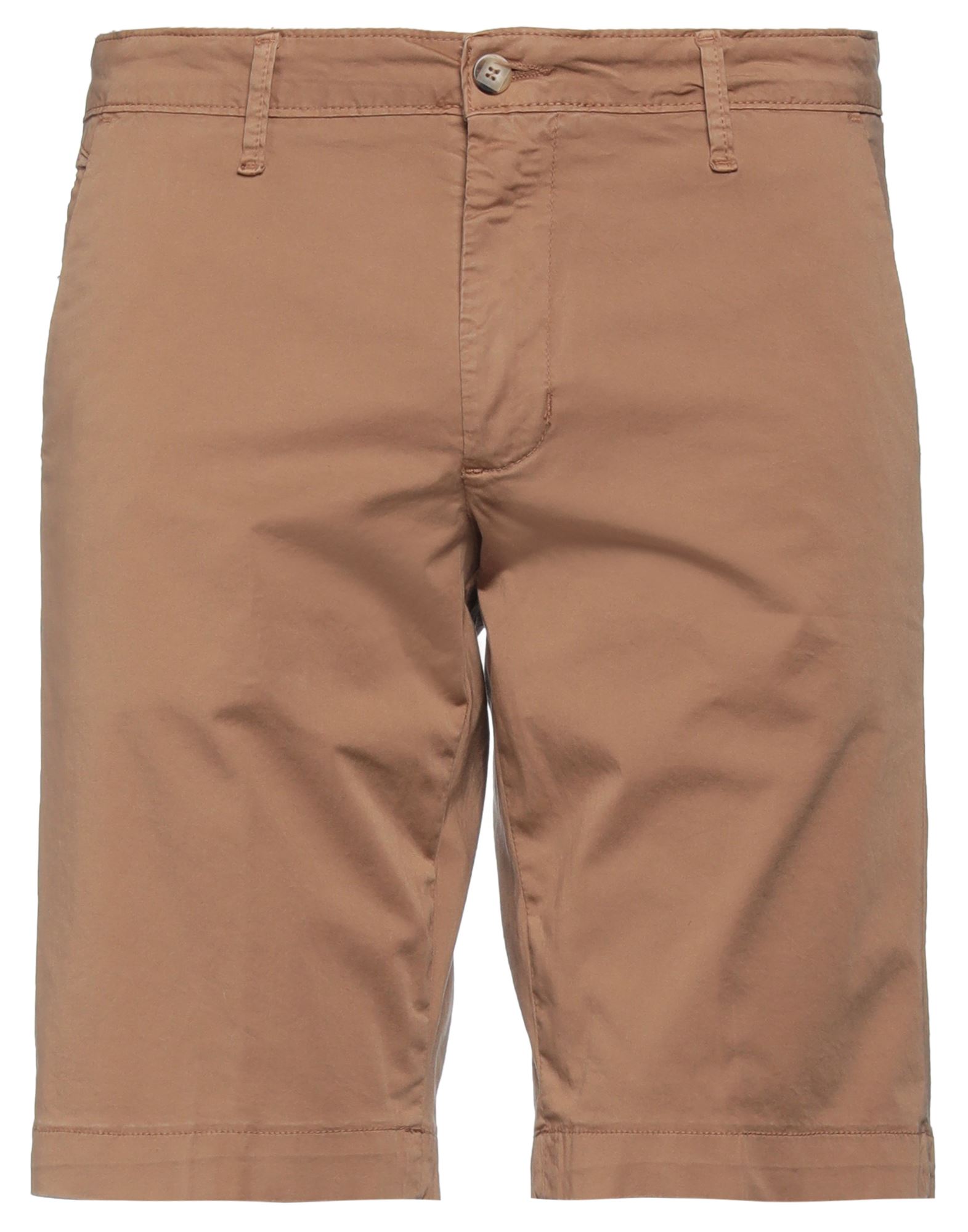 Squad² Man Shorts & Bermuda Shorts Camel Size 34 Cotton, Elastane In Beige