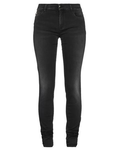 Shop Byblos Woman Jeans Black Size 31 Cotton, Polyester, Viscose, Elastane