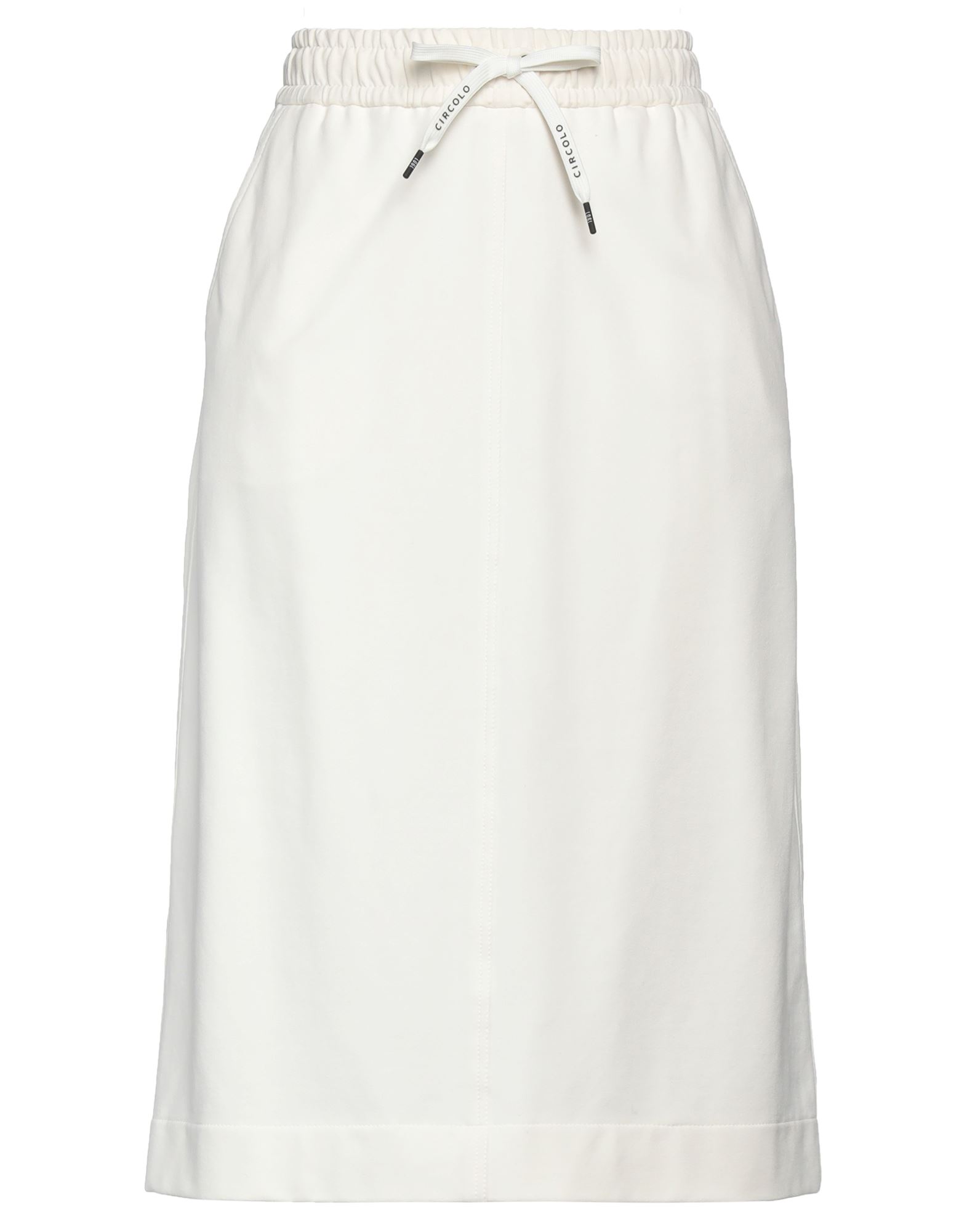 Circolo 1901 Midi Skirts In White