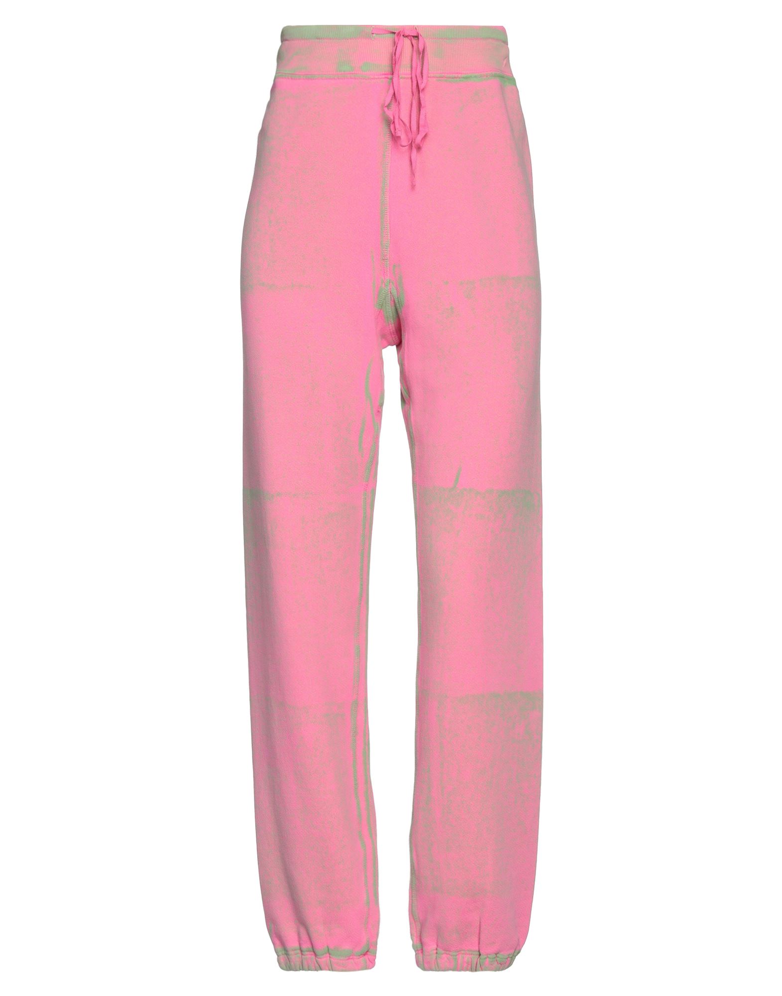 Raquel Allegra Woman Pants Fuchsia Size 1 Cotton, Elastane In Pink