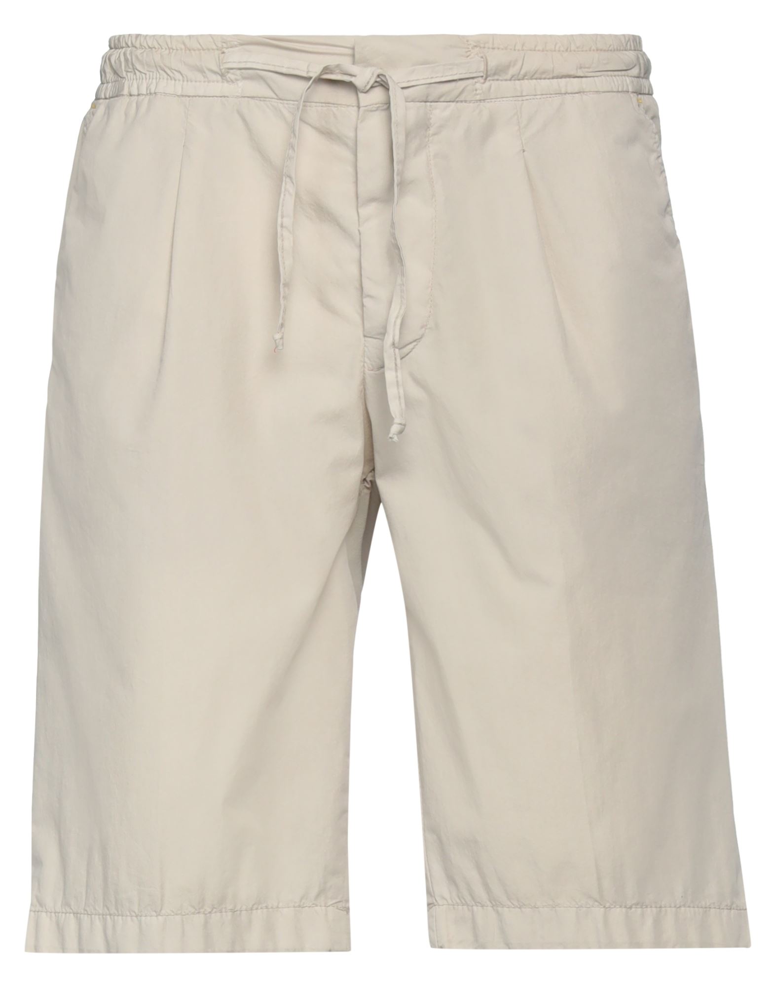 Manuel Ritz Man Shorts & Bermuda Shorts Beige Size 32 Cotton, Polyamide