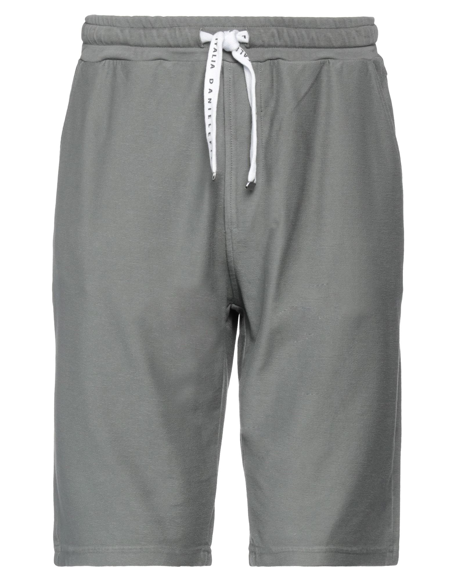 Daniele Fiesoli Man Shorts & Bermuda Shorts Grey Size Xl Organic Cotton, Elastane