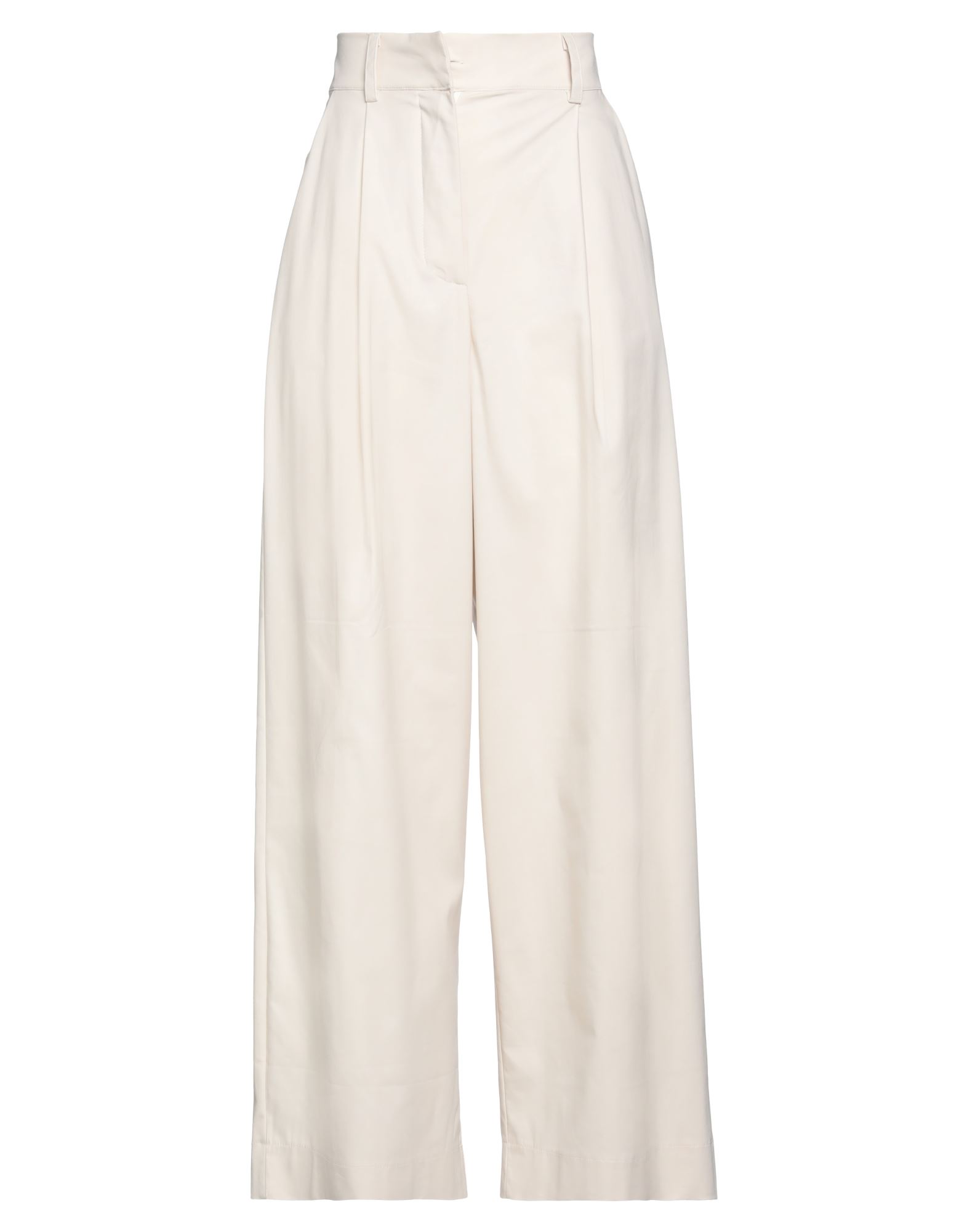 Shop Daniele Fiesoli Woman Pants Beige Size 2 Cotton, Nylon, Elastane