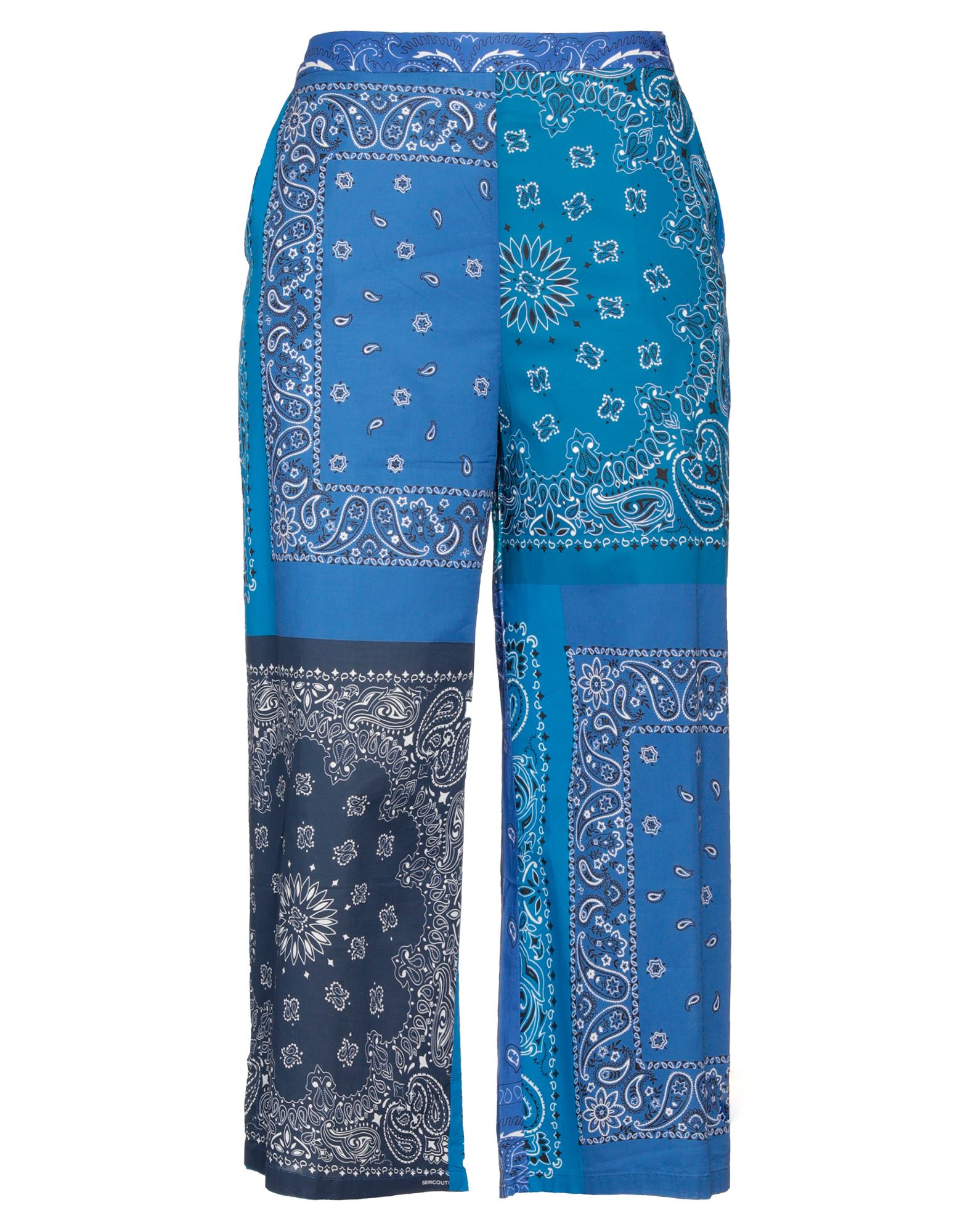 Semicouture Pants In Blue