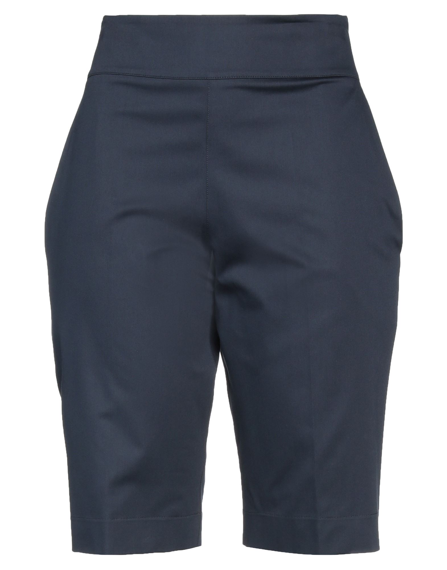 D-exterior D. Exterior Woman Shorts & Bermuda Shorts Midnight Blue Size 6 Cotton, Elastane