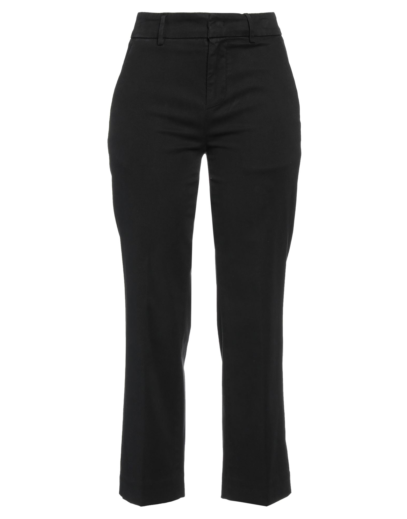 Dondup Womens Grey Cotton Pants In Black