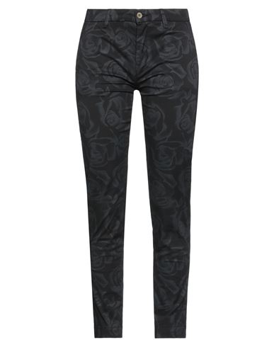 Trussardi Collection Woman Pants Black Size 4 Cotton, Elastane