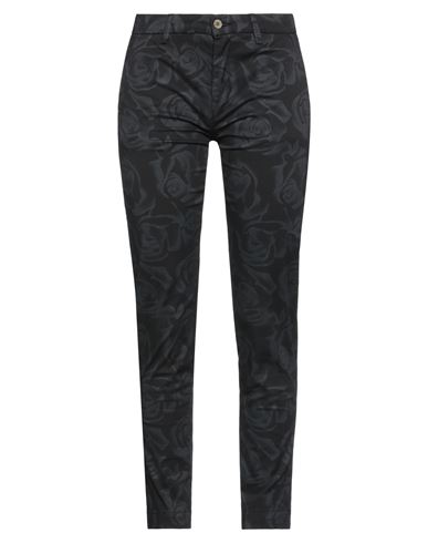 Shop Trussardi Collection Woman Pants Black Size 4 Cotton, Elastane