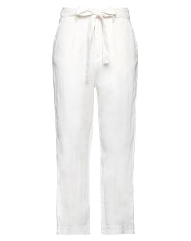 Yes Zee By Essenza Woman Pants White Size Xs Linen