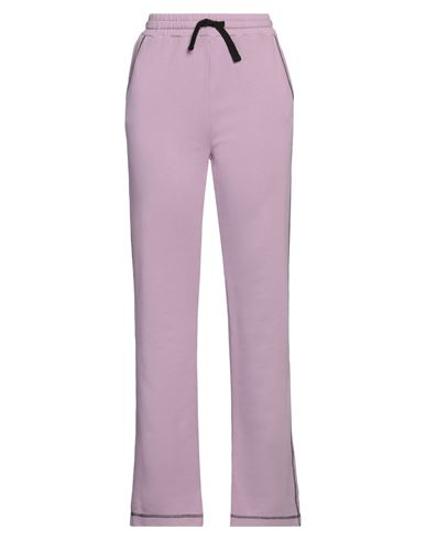 Shop Red Valentino Woman Pants Lilac Size S Cotton In Purple
