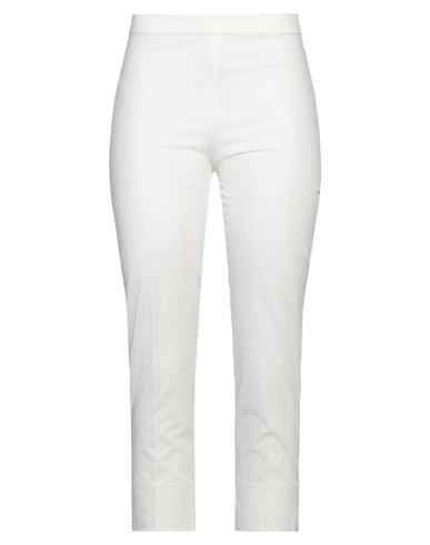 Diana Gallesi Woman Pants White Size 2 Cotton, Elastane