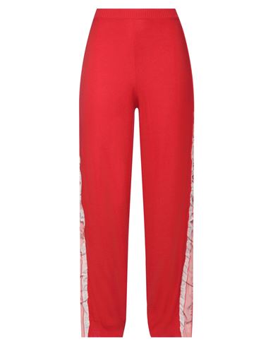 Stella Mccartney Woman Pants Red Size 2-4 Virgin Wool, Silk, Viscose, Polyester, Polyamide