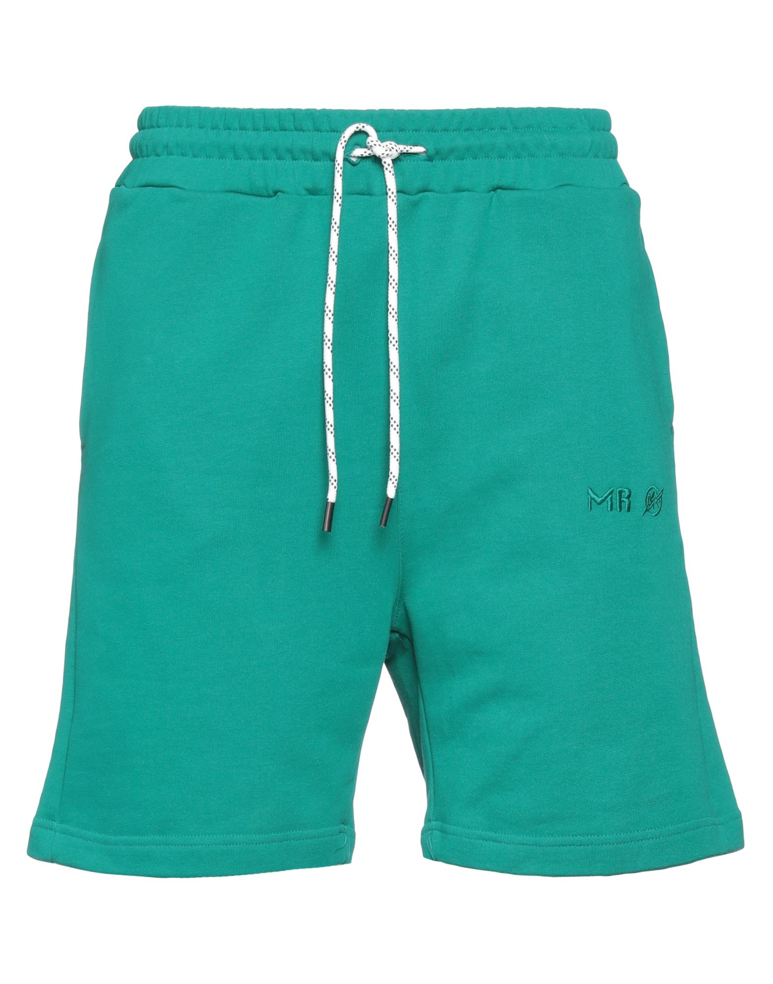 Mr73 Mr*73 Man Shorts & Bermuda Shorts Emerald Green Size L Cotton