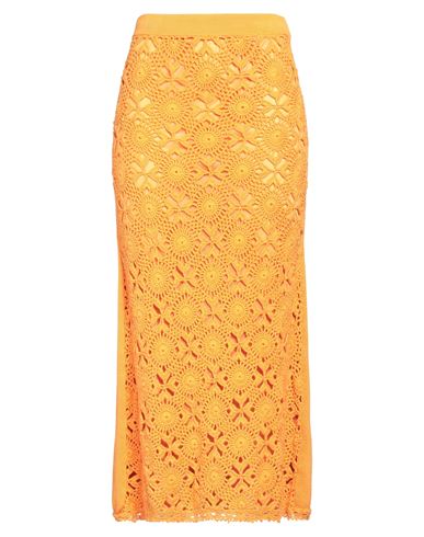 Maxi-Rock Damen Orange 38 Damen