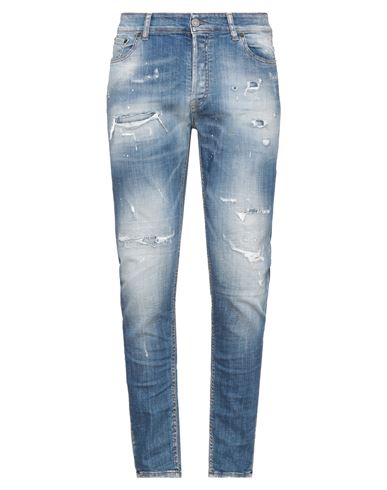 Pmds Premium Mood Denim Superior Man Jeans Blue Size 36 Cotton, Elastane