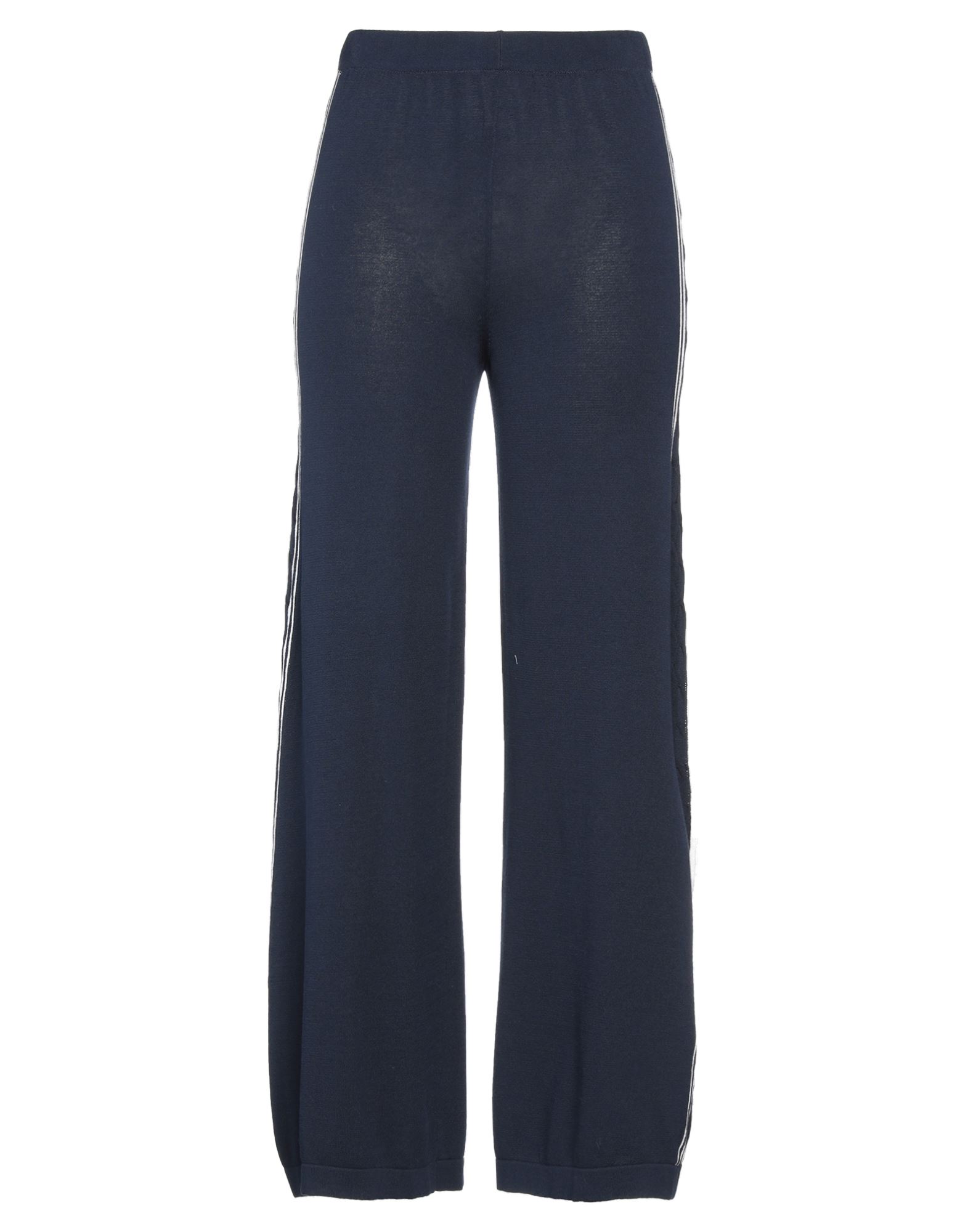 D-EXTERIOR D. EXTERIOR WOMAN PANTS MIDNIGHT BLUE SIZE S COTTON, ELASTANE