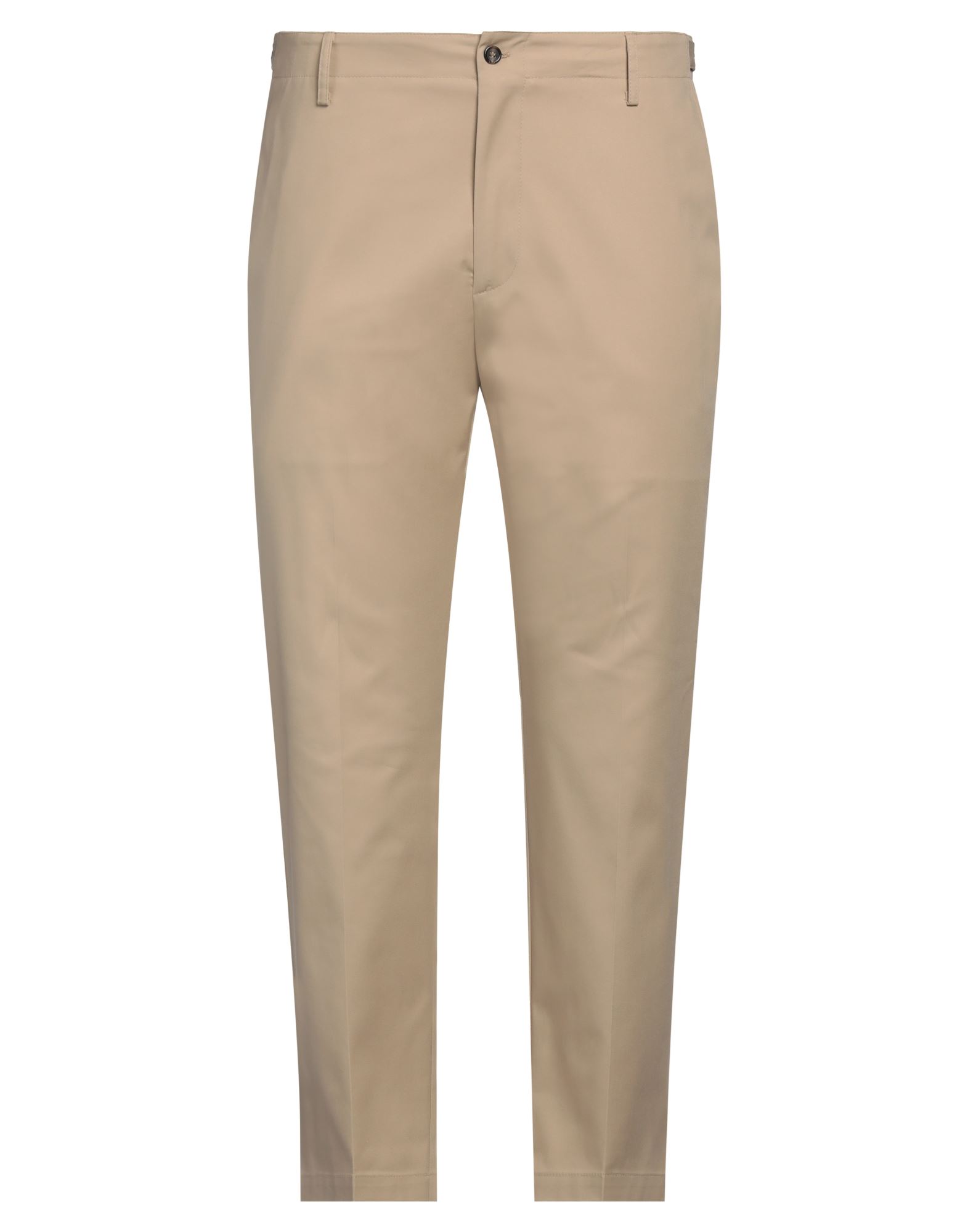 Beaucoup .., Man Pants Sand Size 38 Cotton, Elastane In Beige