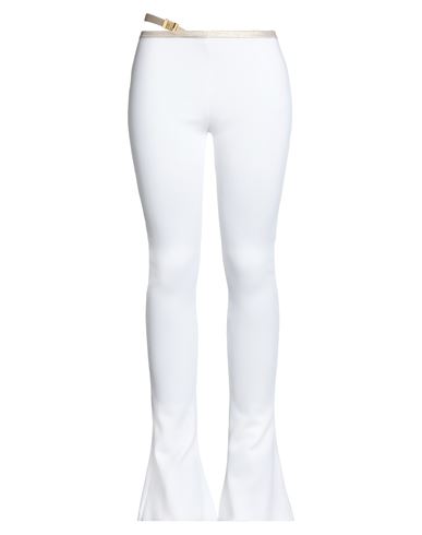 Balmain Woman Pants White Size 6 Viscose, Polyamide, Elastane