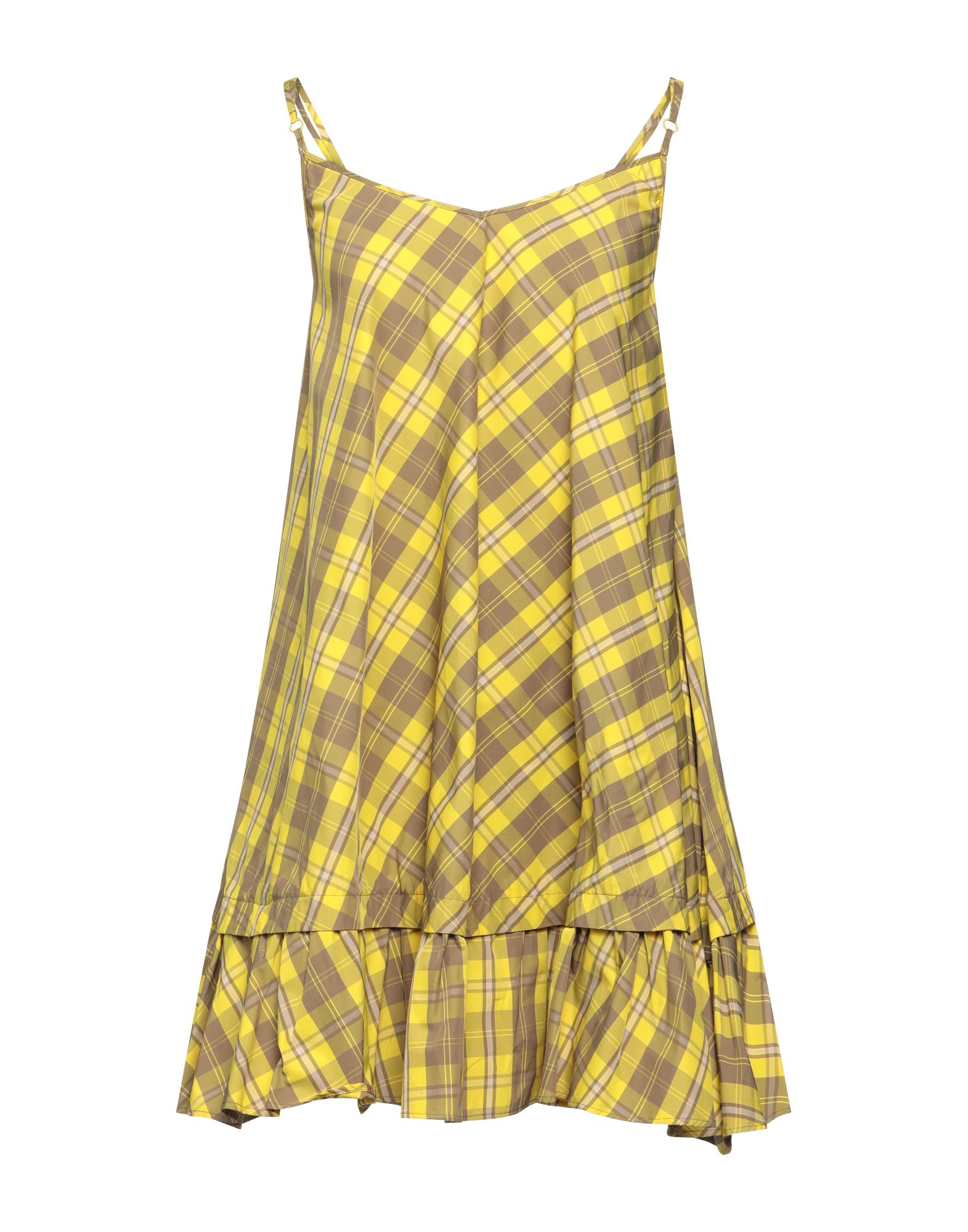 Actitude By Twinset Short Dresses In Yellow