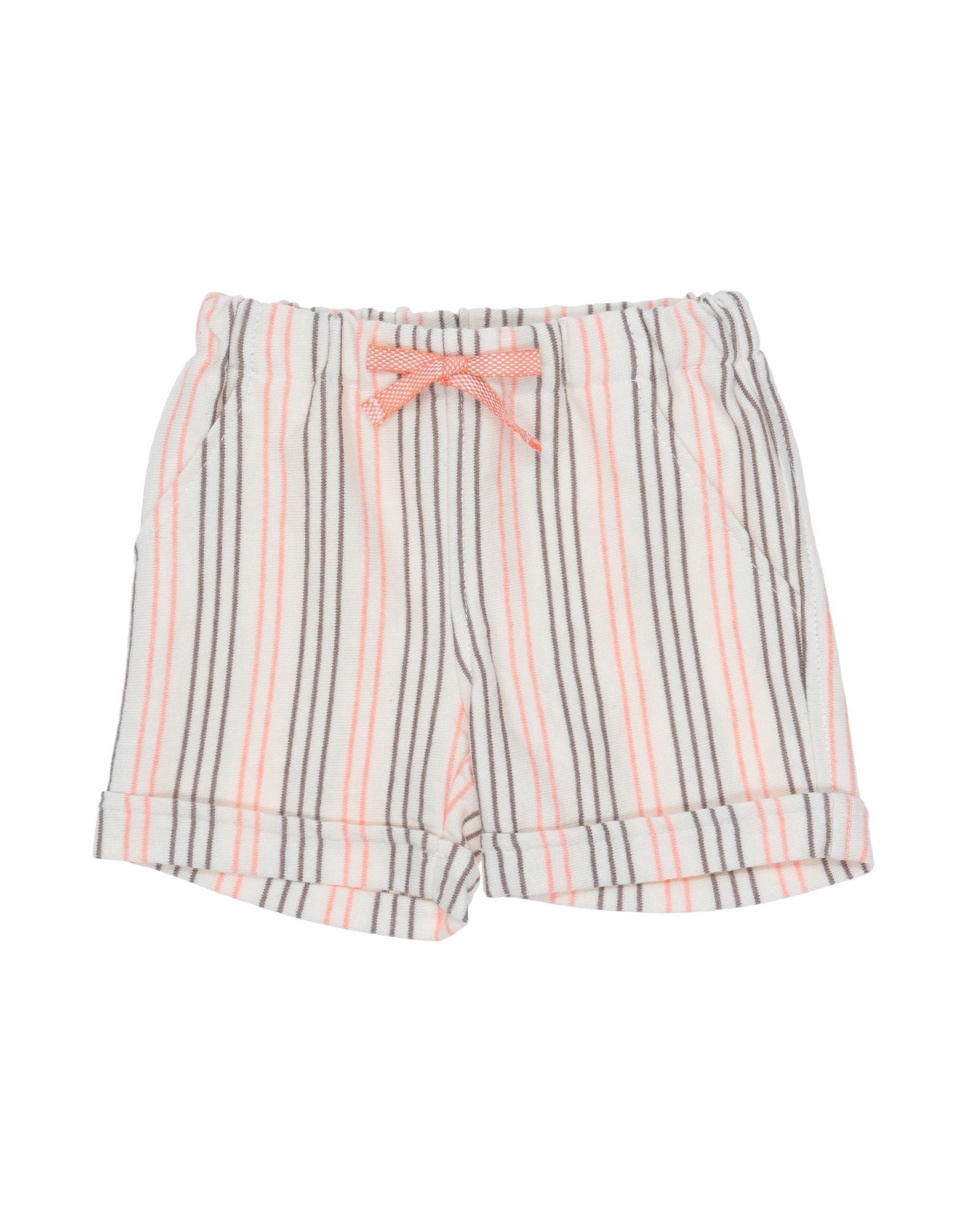 Aletta Kids'  Newborn Girl Shorts & Bermuda Shorts Beige Size 3 Cotton