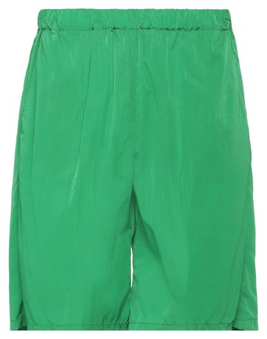 Hevo Hevò Man Shorts & Bermuda Shorts Green Size L Polyamide