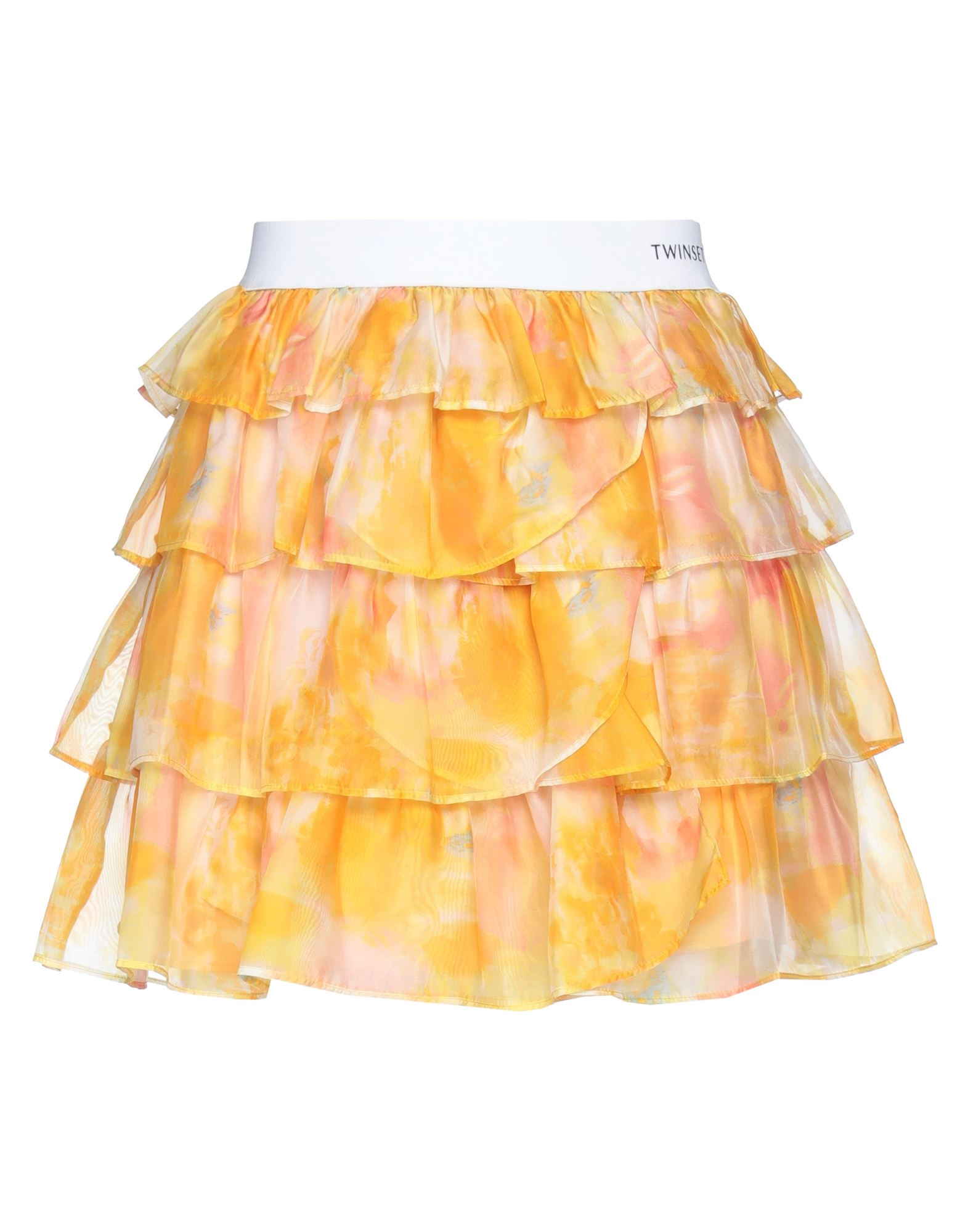 Actitude By Twinset Mini Skirts In Yellow