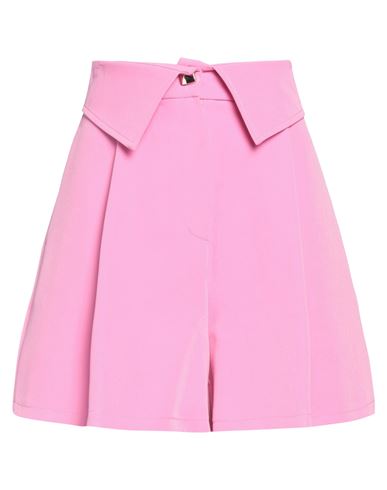 Futur3 Woman Shorts & Bermuda Shorts Pink Size Xs Polyester, Elastane