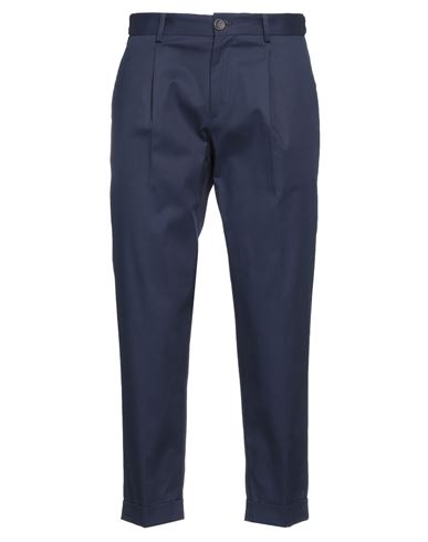 Manuel Ritz Man Pants Blue Size 30 Cotton, Elastane