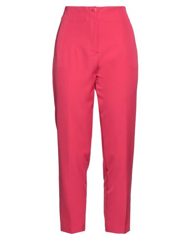 Futur3 Woman Pants Fuchsia Size M Polyester, Elastane In Pink