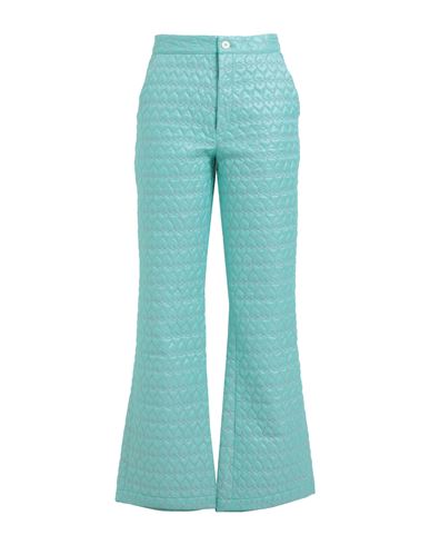 Marco Rambaldi Woman Pants Turquoise Size S Polyester, Polyamide In Blue
