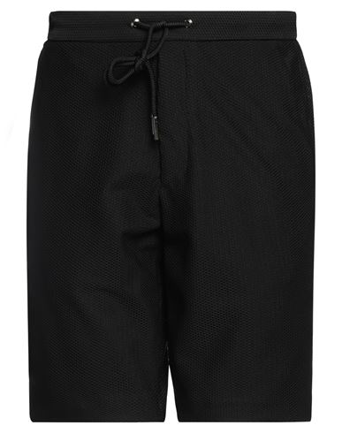 Giorgio Armani Man Shorts & Bermuda Shorts Black Size 36 Polyamide, Elastane