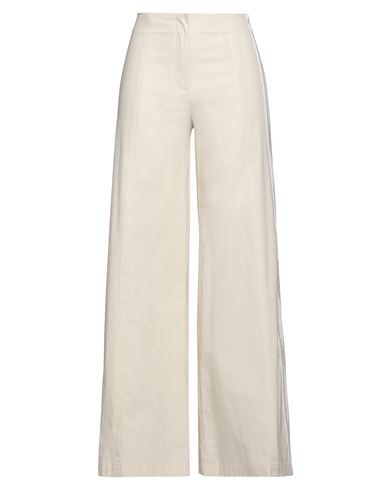 Liviana Conti Woman Pants Beige Size 6 Cotton, Polyamide, Elastane, Viscose