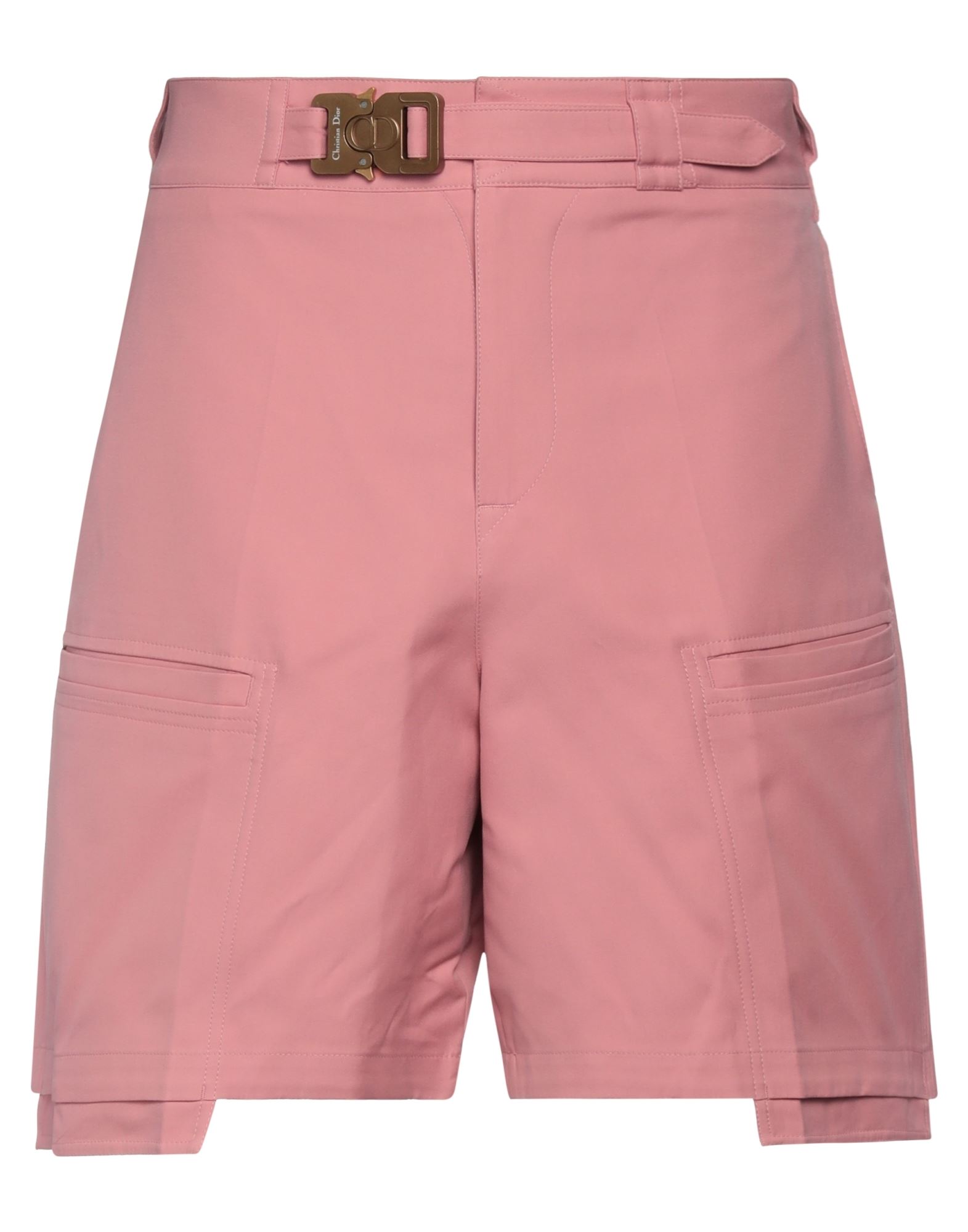 Shop Dior Homme Man Shorts & Bermuda Shorts Salmon Pink Size 36 Cotton