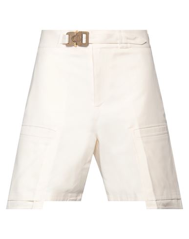Dior Homme Man Shorts & Bermuda Shorts Ivory Size 32 Cotton In White