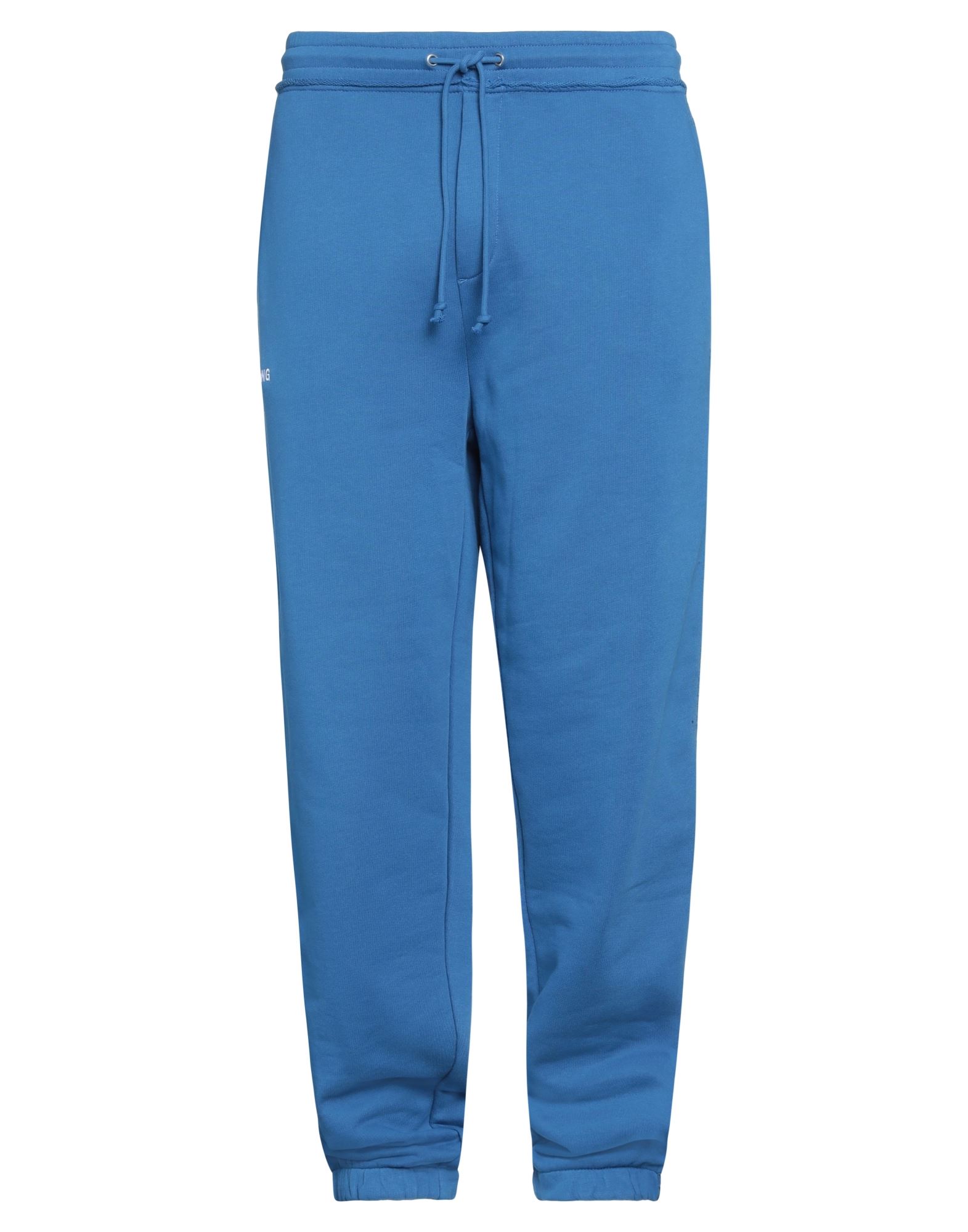 Helmut Lang Man Pants Blue Size Xxl Cotton