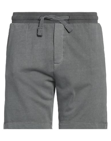 Impure Man Shorts & Bermuda Shorts Lead Size L Cotton In Grey