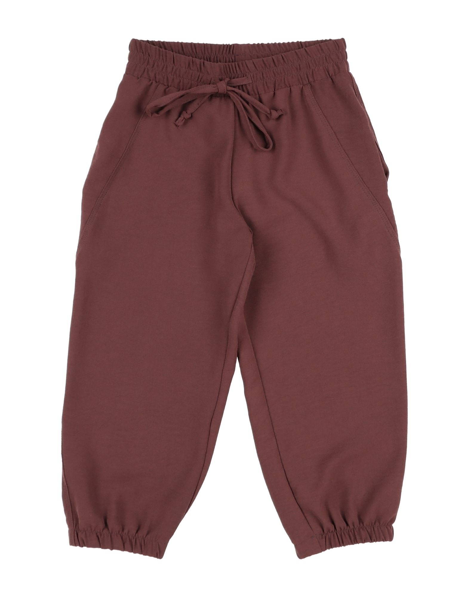 Caffe' D'orzo Kids' Caffé D'orzo Toddler Girl Pants Cocoa Size 6 Polyester In Brown