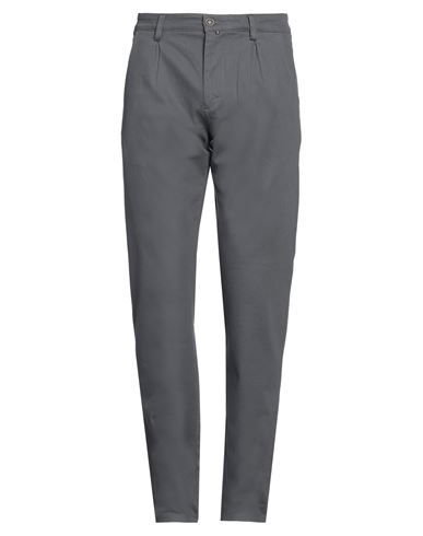 Harmont & Blaine Man Pants Lead Size 42 Cotton, Elastane In Grey