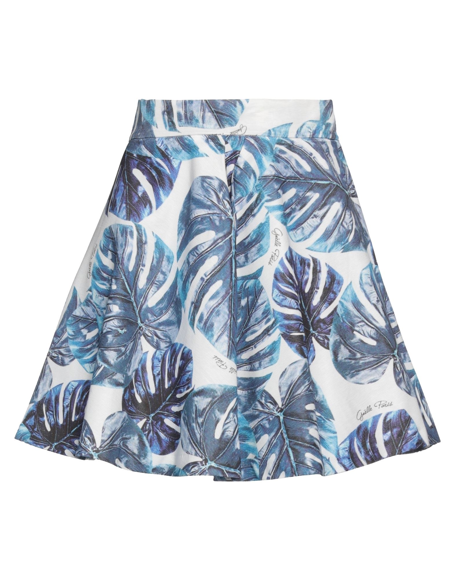 Gaelle Paris Mini Skirts In Blue