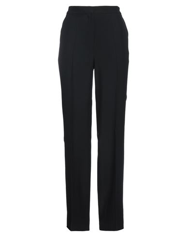 FEDERICA TOSI FEDERICA TOSI WOMAN PANTS BLACK SIZE 10 ACETATE, VISCOSE, POLYESTER