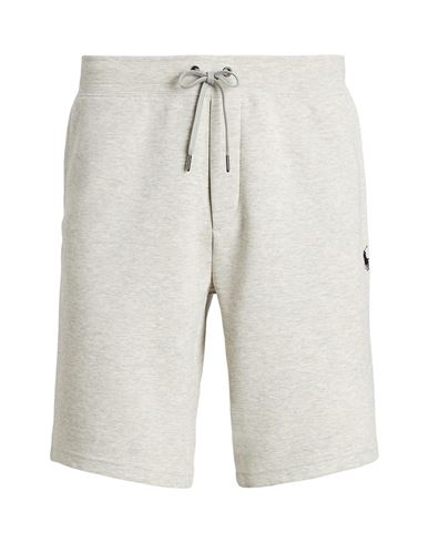 Polo Ralph Lauren Man Shorts & Bermuda Shorts Light Grey Size M Cotton, Recycled Polyester