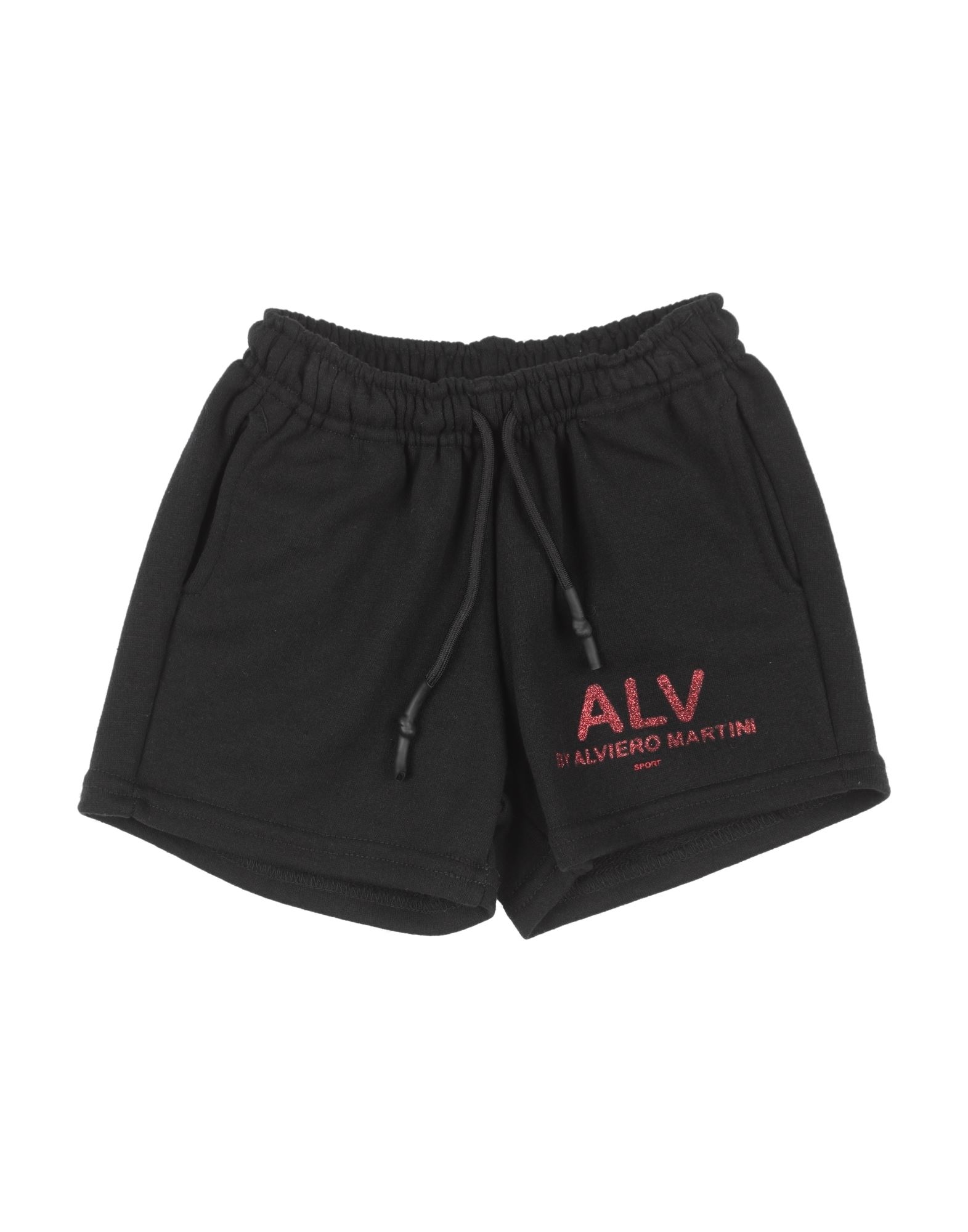 Alv By Alviero Martini Kids'  Toddler Girl Shorts & Bermuda Shorts Black Size 7 Cotton, Polyester