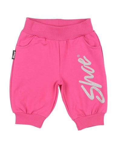 Shoe® Babies' Shoe Newborn Pants Fuchsia Size 3 Cotton, Elastane In Pink