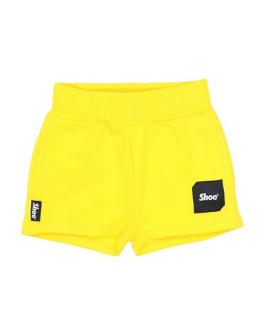 Shoe® Babies' Shoe Newborn Shorts & Bermuda Shorts Yellow Size 3 Cotton, Elastane