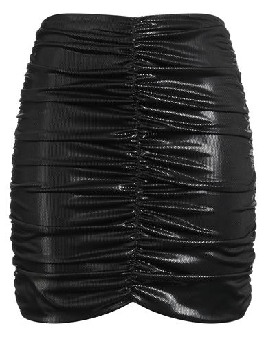 Gaelle Paris Gaëlle Paris Woman Mini Skirt Black Size 4 Polyester, Elastane
