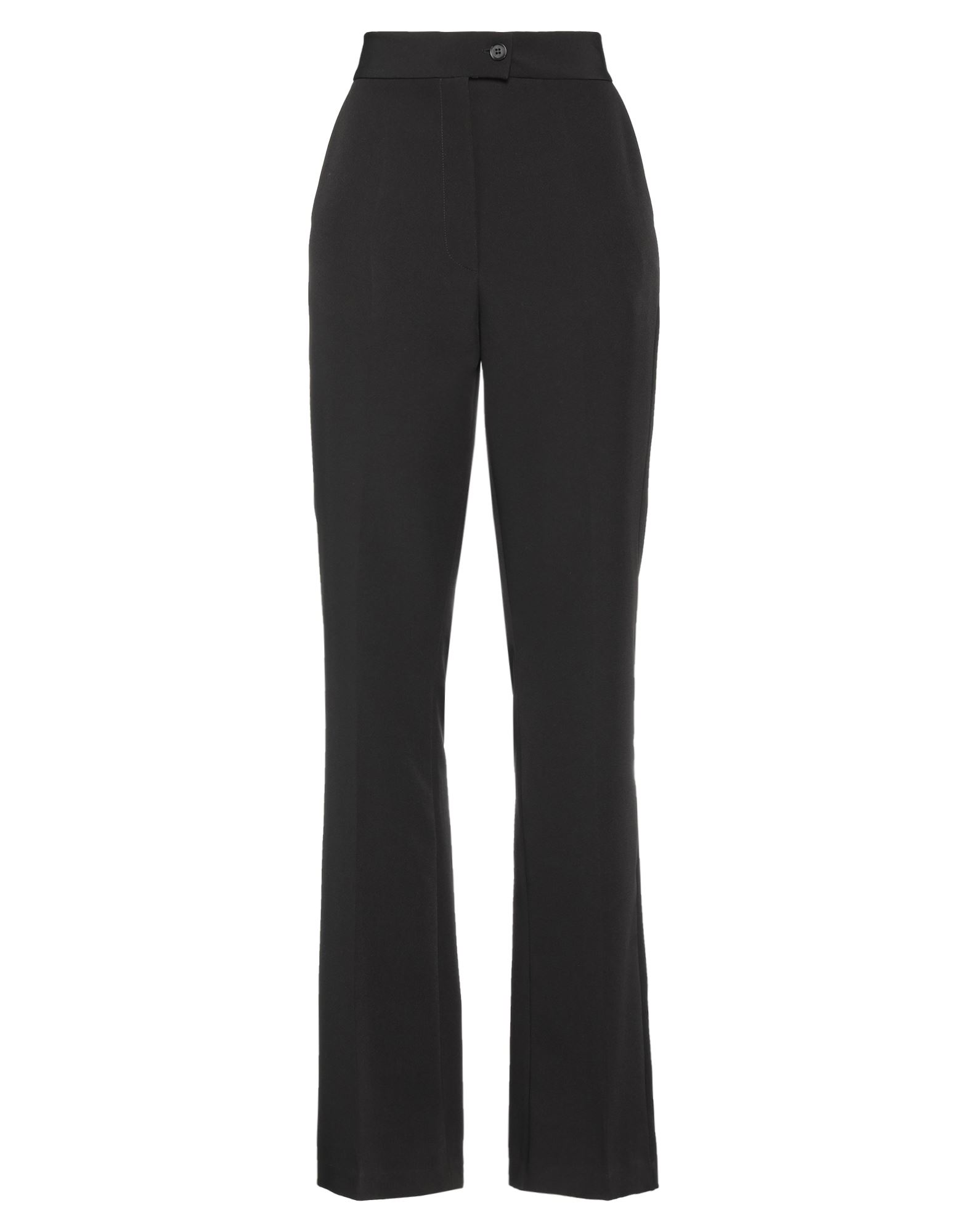 Shop Fracomina Woman Pants Black Size 4 Polyester, Elastane