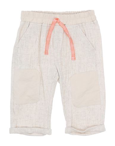 Aletta Babies'  Newborn Girl Pants Beige Size 3 Rayon, Linen