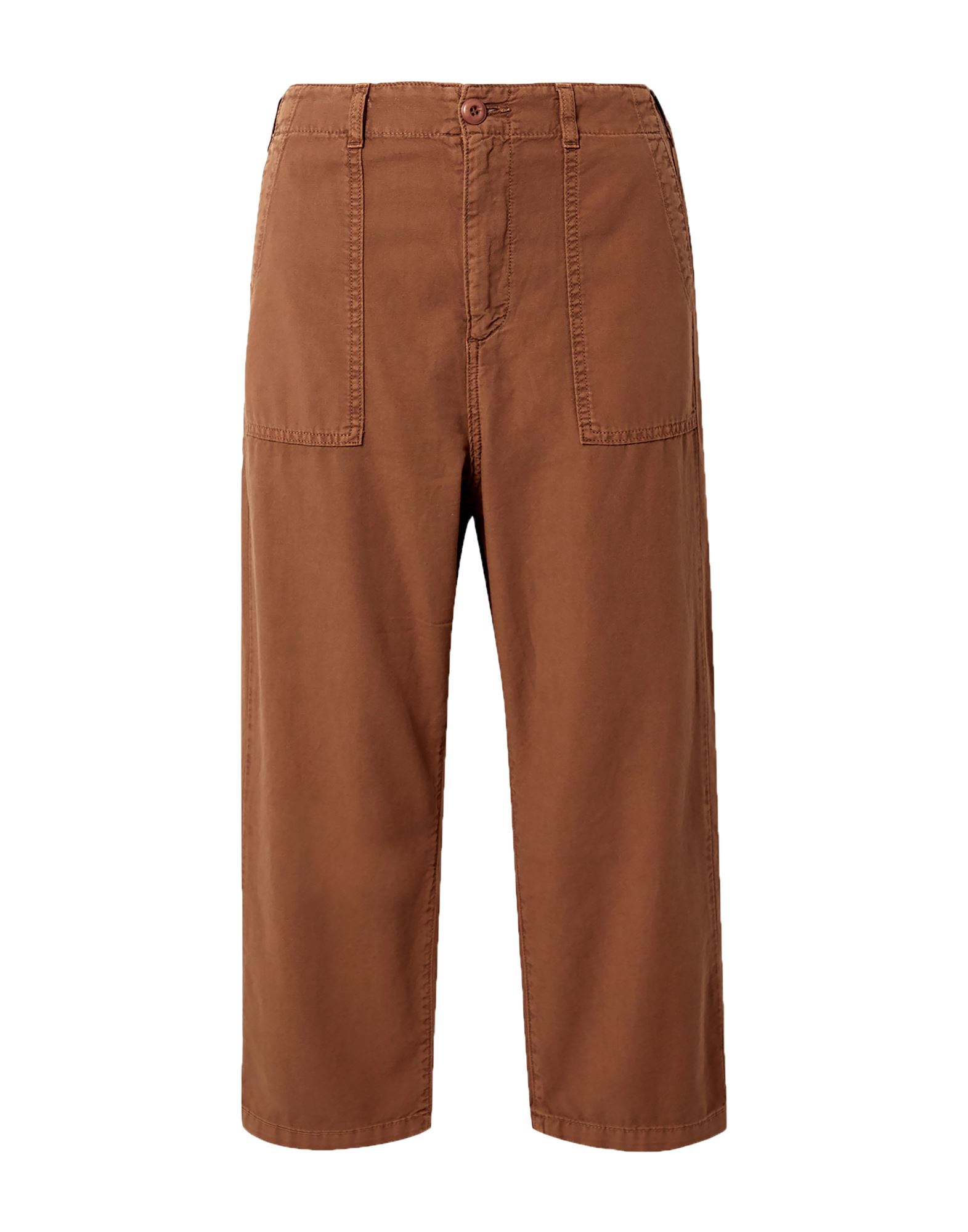 The Great Cropped Pants In Brown
